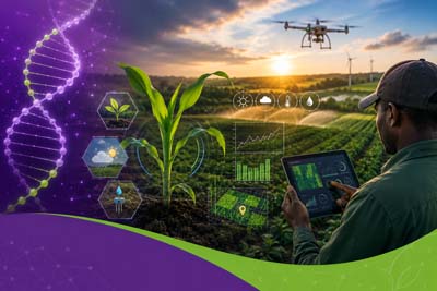 Food security, genomics and digital agriculture